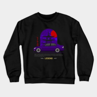 Tuner Purple IS 200 IS 300 JDM Crewneck Sweatshirt